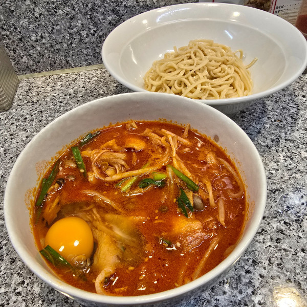 「旨みたっぷりやみつきチゲつけ麺小」@麺屋 有希の写真