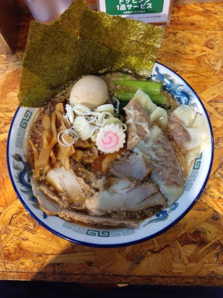 「特製生姜正油らーめん」@生姜正油ラーメン専門店 たかのの写真