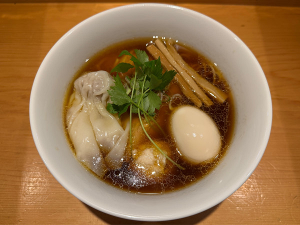 「ワン玉醤油らぁ麺1100円」@麺屋力の写真