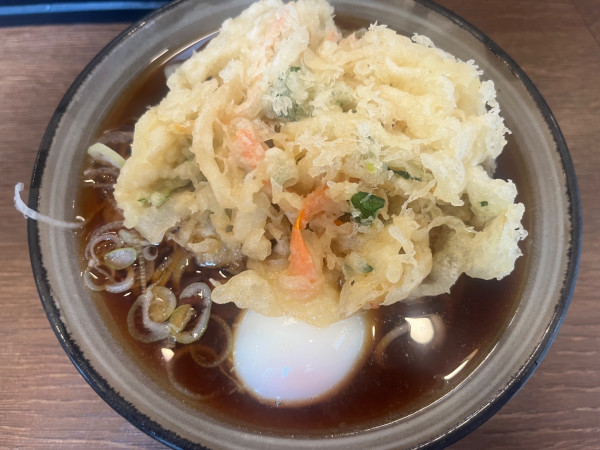 「天玉そば」@そば処 かめや 神田東口店の写真