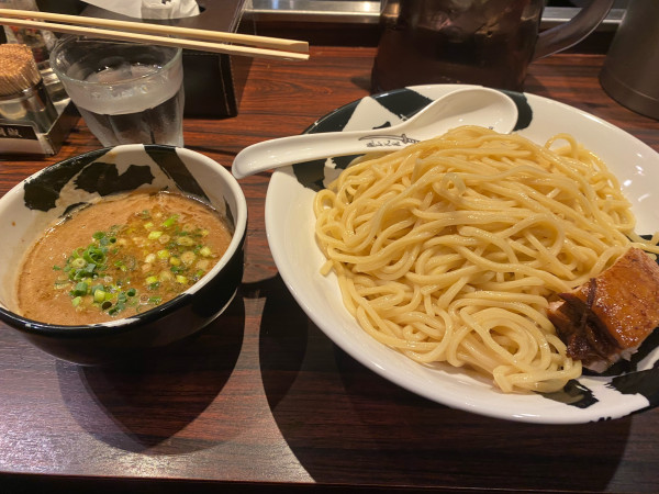 「つけ麺1100」@麺屋武蔵 武骨の写真