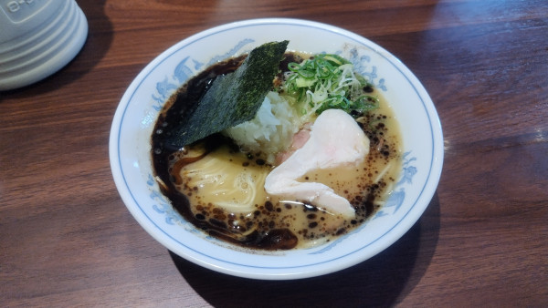 「鶏白湯　黒」@喜元門 つくばサイエンス通り店の写真