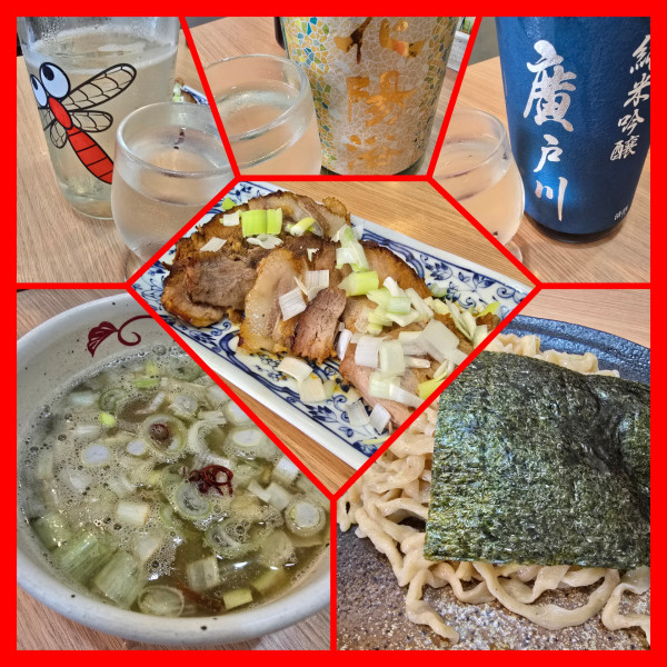 「特製つけそば」@中華そば専門 とんちぼの写真