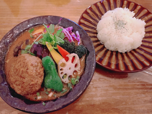 「ベアバーグと彩り野菜　１５００円」@KING BEAR 名寄本店の写真