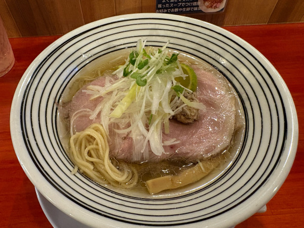 「【限定】松茸と鶏ソバ980円」@らーめん コットンポットの写真
