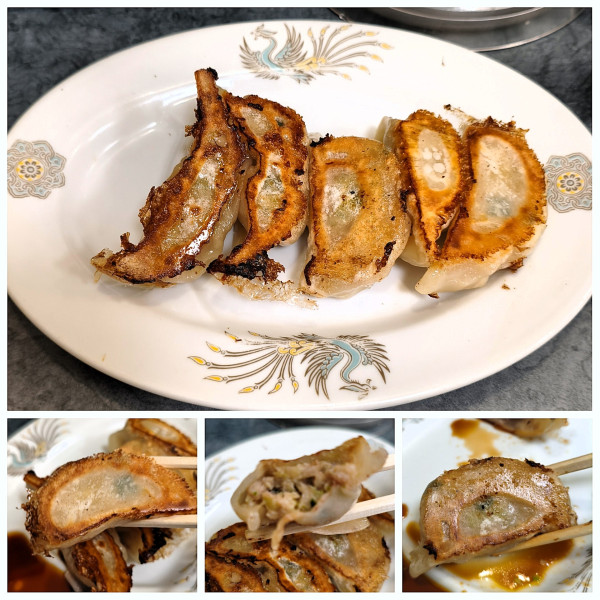 「餃子(5個) ¥500」@中華料理 ぼたんの写真