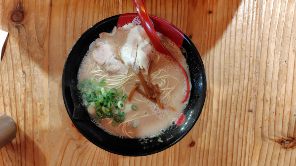 「ふくや元ラーメン」@ふくやラーメン工房  アミュプラザおおいた店の写真