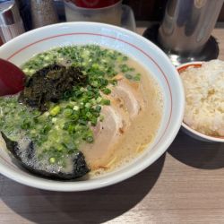 高菜チャーシューめんバリ　ライス