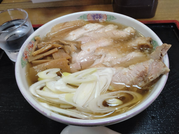 「手打ちゃーしゅー麺＋手造り餃子３個」@さのらーめん 唐沢亭の写真