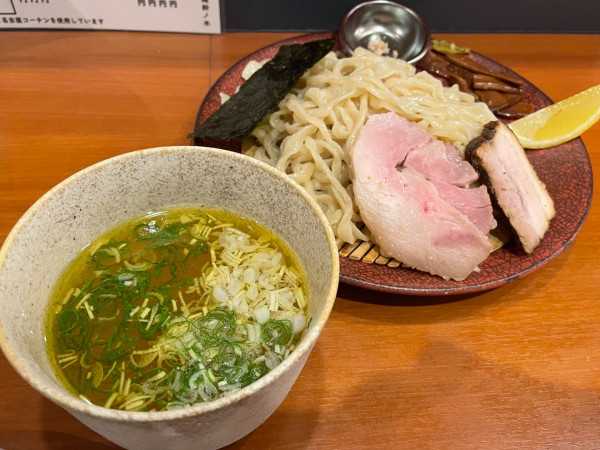 「淡麗つけ麺 塩」@自家製手もみ麺 鈴ノ木の写真