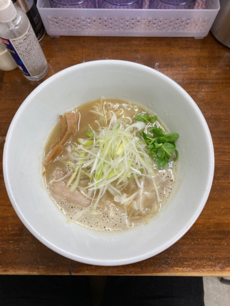 「鶏豚魚ラーメン」@らーめん なんぞ屋の写真