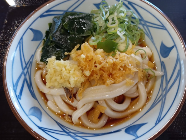 「ぶっかけうどん(冷)・並（￥390）」@丸亀製麺 ゆめタウン佐賀の写真
