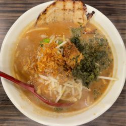 [限定]伊勢味噌ラーメン+味噌漬け炙りチャーシュー大盛
