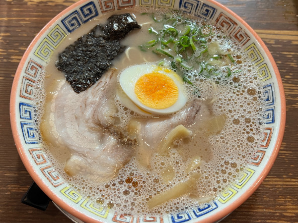 「昔ラーメン 並」@大砲ラーメン 本店の写真