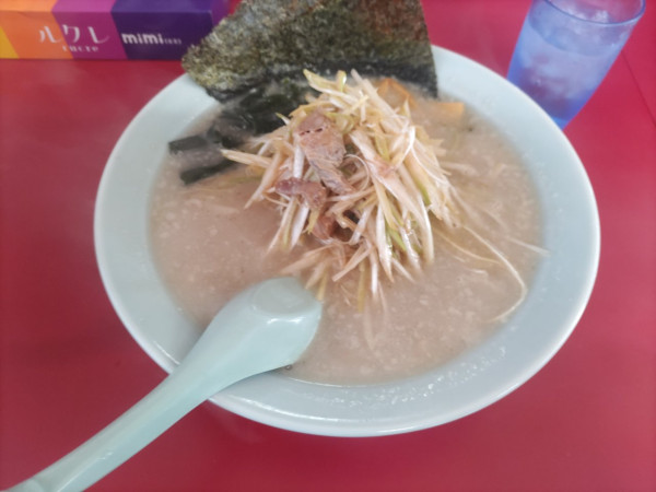 「ネギラーメン(小盛)」@ラーメンショップ 境店の写真