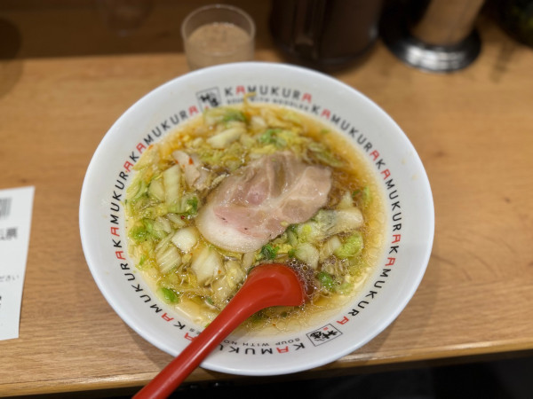 「おいしいラーメン773円(税込850円)」@どうとんぼり神座 新百合丘OPA店の写真