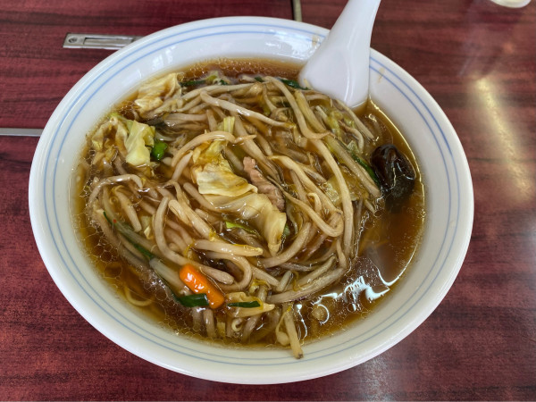 「サンマーメン（大盛・麺固め）800+100円」@幸来軒の写真