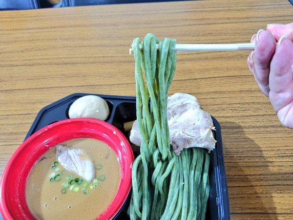 「【活龍】濃厚うにつけ麺 海苔香る国産小麦麺ver.」@大つけ麺博 Presents 秋の新作ラーメン祭の写真