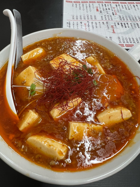 「マーボー麺」@支那そば 晴流家の写真