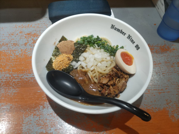 「まぜそば」@麺Dining Number Nine 09の写真