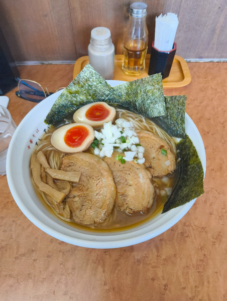 「大盛特製ひびき　1250円」@中華そば ひびきの写真