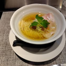 塩そばと肉丼のセット　1150