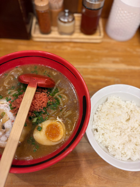 「えびみそライス」@えびそば一幻 八重洲地下街店の写真