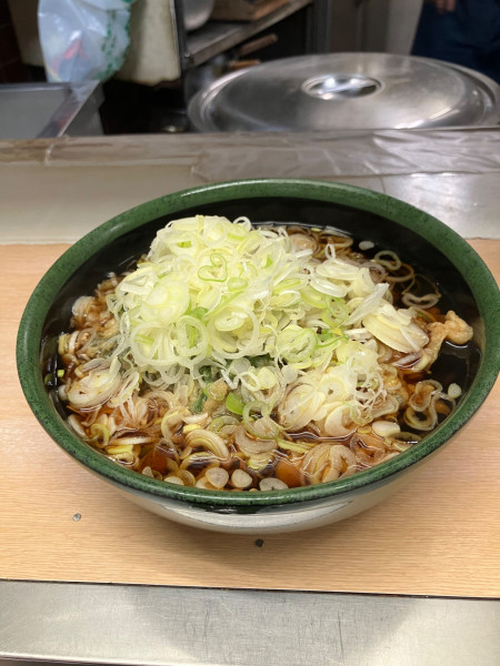 「カツ丼セット　春菊　インゲン　ネギ増し」@信濃路 蒲田店の写真
