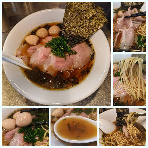 「シジミあおさ煮干蕎麦(10/20限定)　￥1200」@さんじの写真