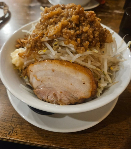 「まぜそばミニ」@麺ゃ花ょの写真