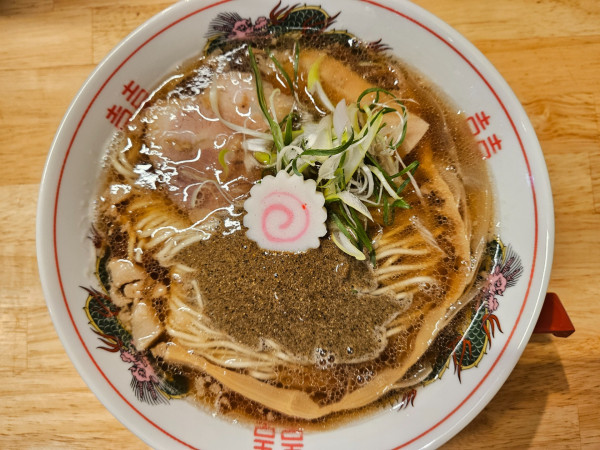 「煮干し尾道中華そば」@尾道中華そば くらげの写真