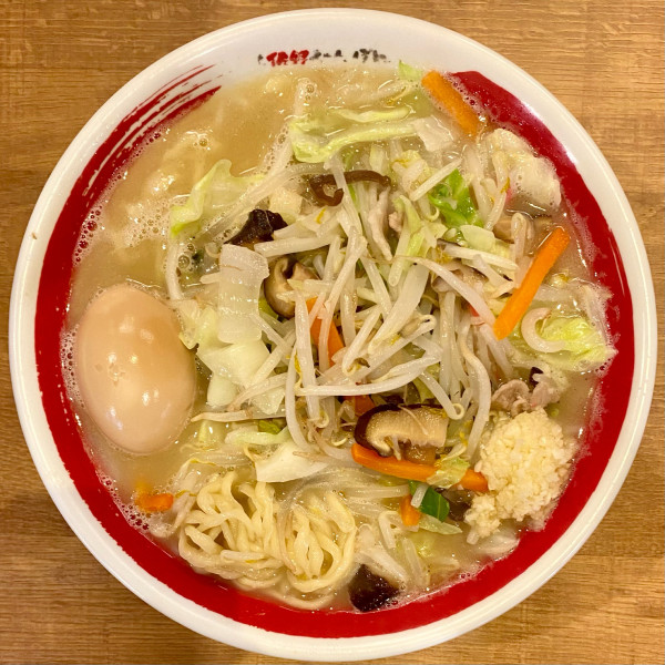 「佐野ちゃんぽん ¥1023円（味玉＋132円）」@元祖佐野ちゃんぽん とかの 結城店の写真