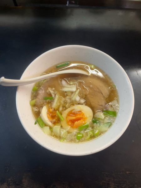「うまいラーメン（700円）」@13湯麺の写真