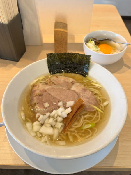 「生姜塩らーめん」@ラーメンキッチン雪ヶ谷の写真