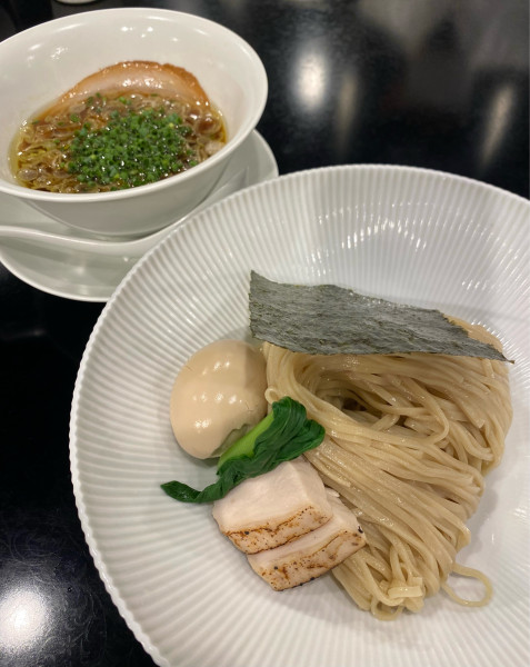 「醤油つけ麺¥ 1500・他」@創作麺工房 鳴龍の写真