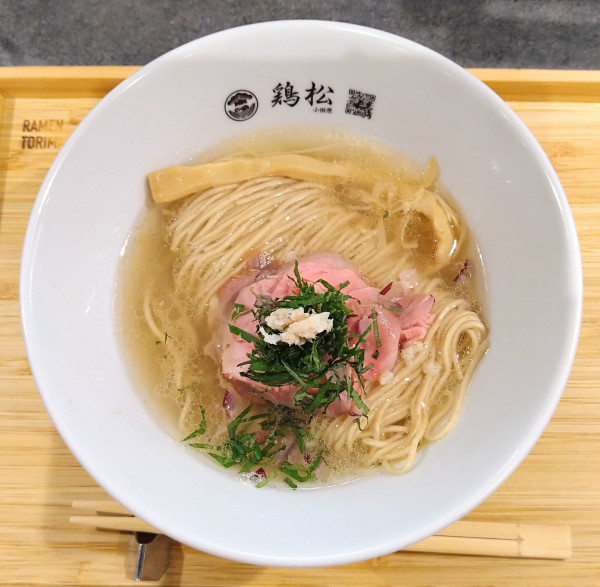 「金目鯛塩らぁ麺」@小田原城下町 らぁ麺 鶏松の写真