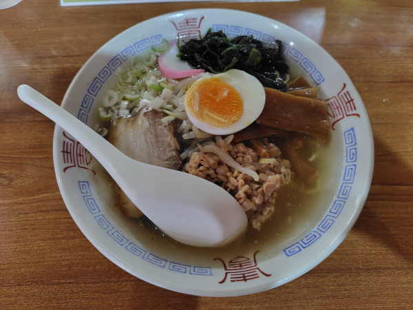 「納豆ラーメン880円」@ミッキー食堂 堺町店の写真