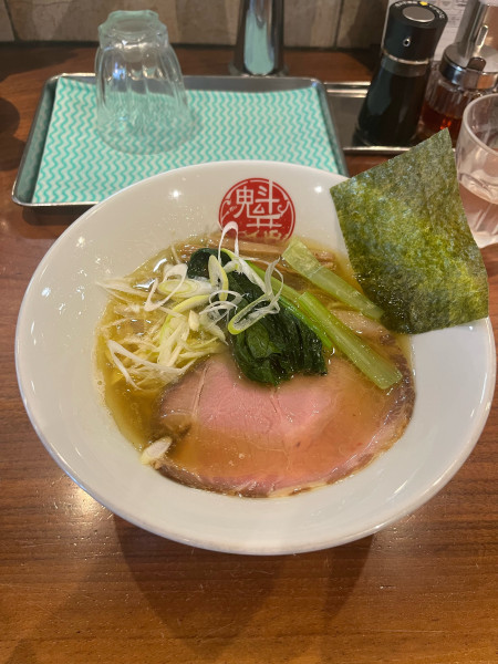 「かいからーめん塩」@天然魳煮干だしらーめん創房 魁花の写真