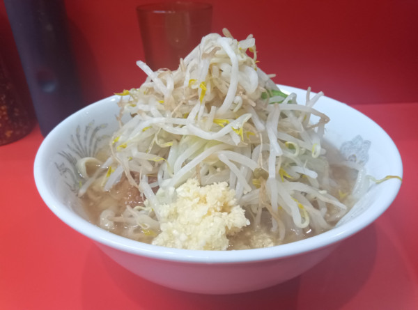 「小ラーメン」@ラーメン二郎 朝倉街道駅前店の写真