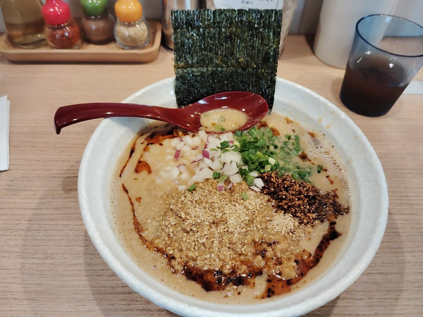 「平日限定　　担々麺　ロゼ　　並　1100円」@麺小屋 てちの写真