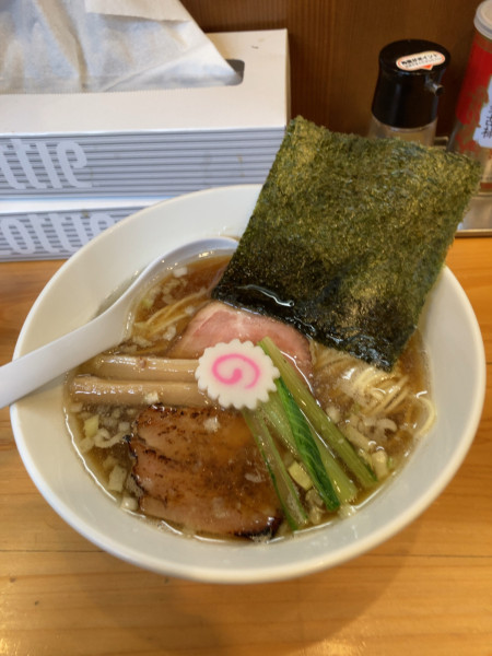 「煮干し中華そば　980円」@蕾 分家の写真