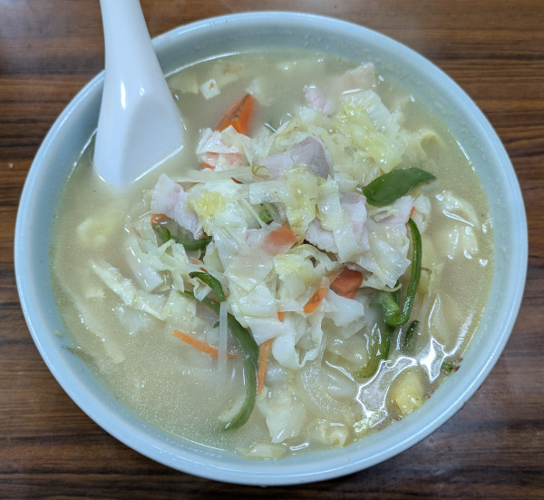 「タンメン：800円」@生駒軒 扇橋の写真