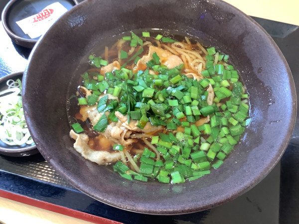 「ニラ中華そば　750円」@ゆで太郎 小田原飯泉店の写真