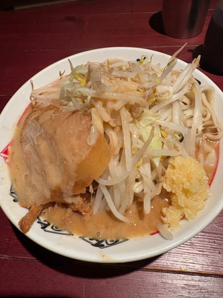 「小らーめん豚1切れ」@ちばから 穴川店の写真