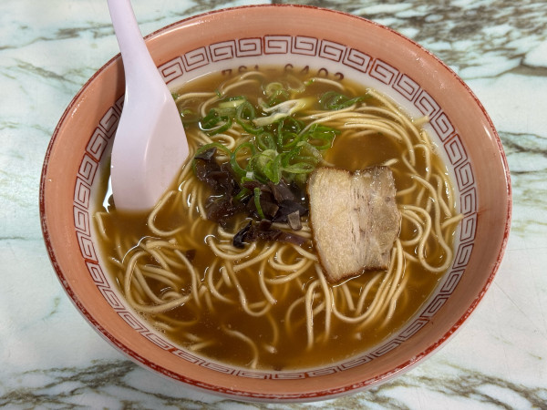 「ラーメン　580円」@金龍食堂の写真