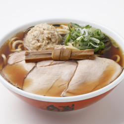 中華そば ひらこ屋（津軽煮干王道系「3種盛」：1100円）