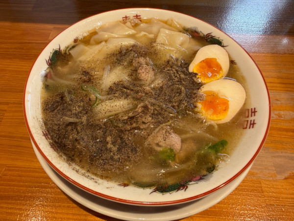 「コショーそば950円＋ピロピロ麺190円」@ニボチャチャ！！ラーメン あらき軒の写真