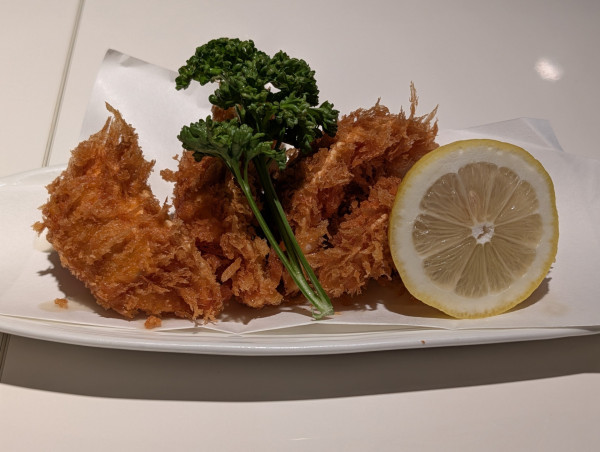 「フライ餃子（495円）」@宇味家 JR宇都宮駅構内店の写真