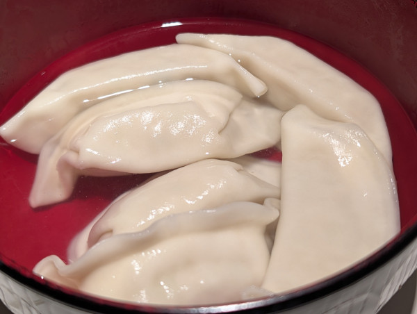 「水餃子（429円）」@宇味家 JR宇都宮駅構内店の写真