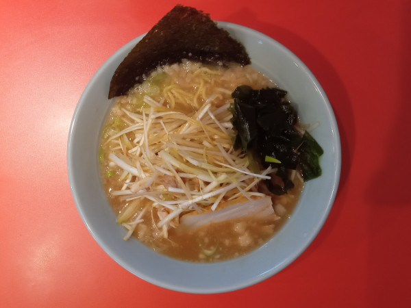 「ネギラーメン」@ラーメンショップ〇化 横浜店の写真